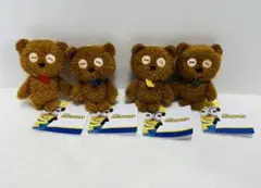 ミニオン マスコット “ティム” カラフルリボン 全4種コンプリートセット