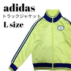 希少color 00’s adidasトラックジャケット 蛍光イエロー 万国タグ