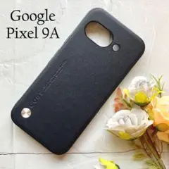 Google Pixel 9a 背面ソフトケース BK ☆おまけガラスフィルム付