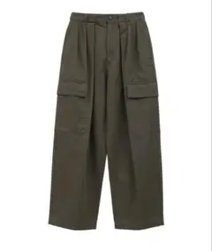 CLANE WIDE TUCK WORK PANTS