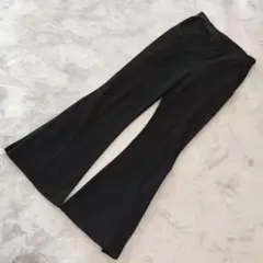r.p.s レディース フレアパンツ ブラック サイズＭ ワイドパンツ