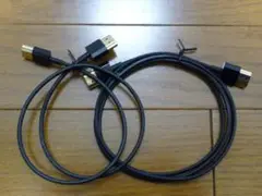 エレコム スーパースリム HDMIケーブル 1mと0.5m 2本セット
