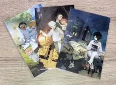 約束のネバーランド展　大判ポストカード　3枚セット