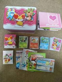 ポケモンカードゲーム　はじめてセットDX for Girlsケースと付属品 バラ】 日版 BOX限定 BWはじめてセットDX forガール (タブンネ