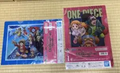 【I賞】1番くじワンピース未来島エッグヘッド クリアファイル＆ステッカー2点