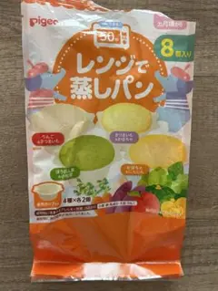 ピジョン　レンジで蒸しパン　7個入り　カップなし　賞味期限　2026.04
