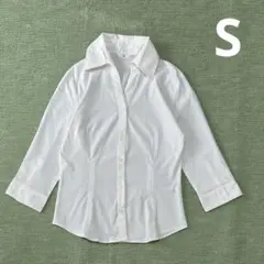 ベルメゾン Yシャツ S 七分袖