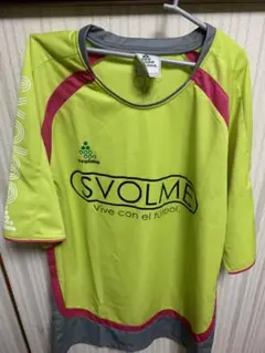 svolme サッカー用ウェア 半袖 蛍光イエロー