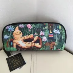 【CAT ART】 キャットアート メガネ ポーチ アンリ・ニャソー