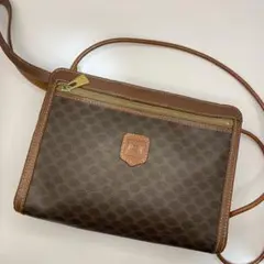 高級 CELINE セリーヌ ショルダーバッグ マカダム柄