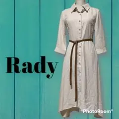 「お値下げ✨美品」Rady ベージュ ロングワンピース M