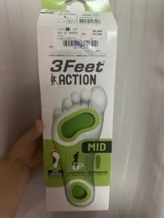 SIDAS 3Feet ACTION MID インソール Lサイズ