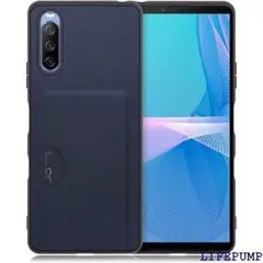 LOOF Skin Slim-Slot Xperia エク ー ネイビー 407