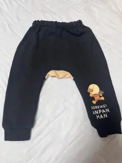 アンパンマン　ズボン　ブラック　90cm スウェット　パンツ　おしり