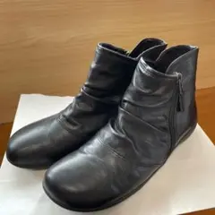 靴　シティ ゴルフ ドレープ・カジュアルブーツ　マドラス　24.5cm