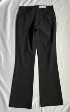 OZOC ダークグレー フレアパンツ レディース スラックス