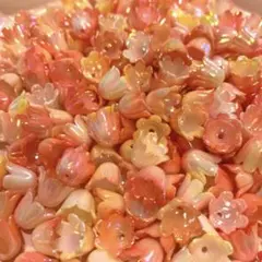 アクリルスズランビーズ　約50g(200個弱)