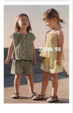 【新品】ZARA TIMELESS 刺繍入りセットアップ　98