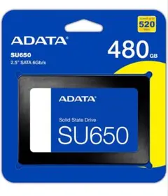 【新品 未開封】ADATA SSD SU650 480GB SATA 高速転送③