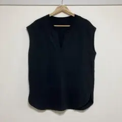 slobe iena スローブイエナ　コットントップス　ブラック