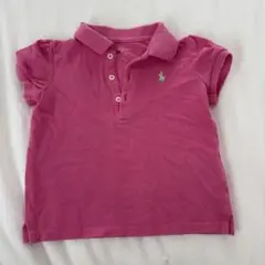 Ralph Lauren ピンク ポロシャツ 2t