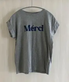 coca 半袖Tシャツ merci グレー