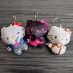 ハローキティ ぬいぐるみ ボールチェーン セット