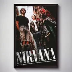 【新品・未使用】ニルヴァーナ Nirvana 帆布 キャンバスポスター