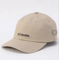 Columbia キャップ　ベージュ