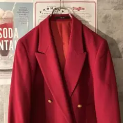 『大人コーデ♡ DAKS ブレザー 金ボタン』ダブルジャケット Lサイズ