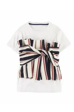 新品同様超美品♡アンスリード ビスチェデザインTシャツ ホワイト