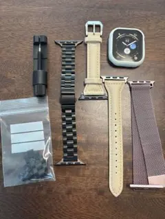 Apple Watchバンドセット 3種類 &未使用カバー