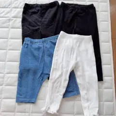 UNIQLO mamaraku 90サイズ　ズボン４点セット