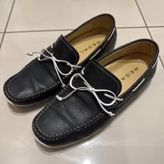 REGAL デッキシューズ　ドライビングリボンスリッポン　25cm