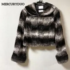未使用 マーキュリーデュオ フェイクファー ショートコート フリー