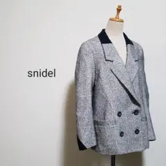 snidel スナイデル テーラードダブルジャケット F