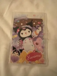 アイスフル　硬質カードケースキーホルダー　クロミ　ハーモニーランド