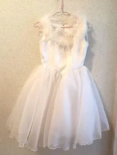 【値下げ】レディースドレス　ワンピース　天使コスプレ　発表会　パーティー　仮装