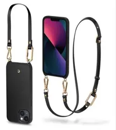 新品❤️iPhone 13 用 ケース❤️6.1インチ ショルダーストラップケース
