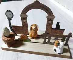 ナチュラルキッチン ハロウィン おばけ フクロウ かぼちゃ 置物 飾りセット