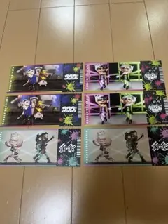 スプラトゥーン　フェス風チケットカード　6枚セット