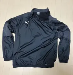 PUMA ブラック ウィンドブレーカー　裏起毛