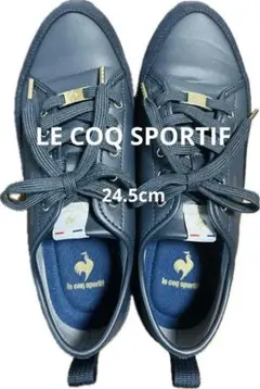 LE COQ SPORTIF ネイビー 厚底スニーカー