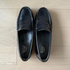 ジーエイチバス　プラットフォームレザーペニーローファー　BA41810