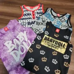 BABYDOLL タンクトップ 120サイズ 4枚セット