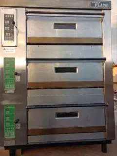 ワールド精機 デッキオーブン 1998年 60Hz LPガス 【中古】