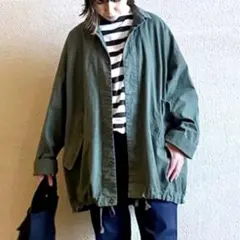 新品タグ付き★ムラダック スタンドカラーブルゾン
