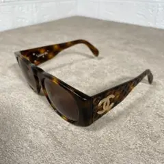 Chanel シャネル サングラス マトラッセ ココマーク ゴールド ブラウン
