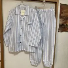 (新品)綿100%メンズ紳士パジャマＭ