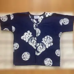 魚河岸シャツ リトルエンゼル　紺色